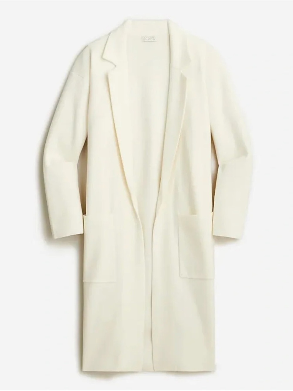 J. Crew Ella Open Front Long Sweater Blazer (S)
